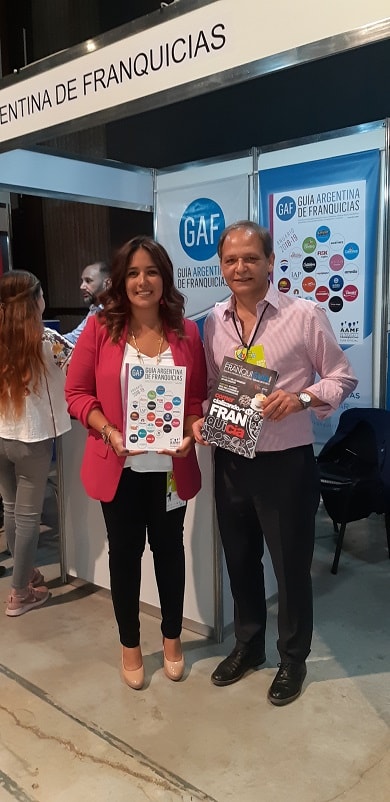 Gran difusión de la Guía Argentina de Franquicias en Expo Cuyo 2019.